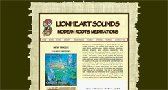 Desktop Screenshot of lionheartsounds.com